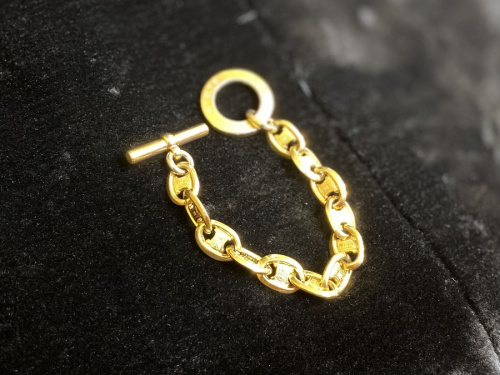 ヴィンテージロゴサークルブレスレットのレディース