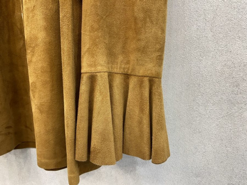 セリーヌのゴートレザーシャツ