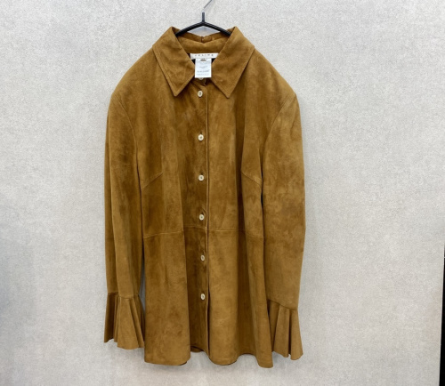 ゴートレザーシャツのレディース