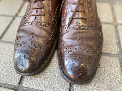 チャーチのレザーシューズ