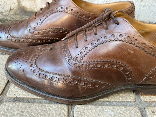 レザーシューズのメンズ