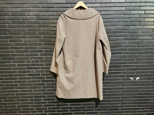 マッキントッシュ ロンドンのガンクラブチェックAラインコート