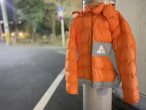 リフレクターダウンジャケットのメンズ