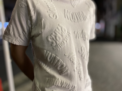 シティロゴタオリングTシャツのメンズ