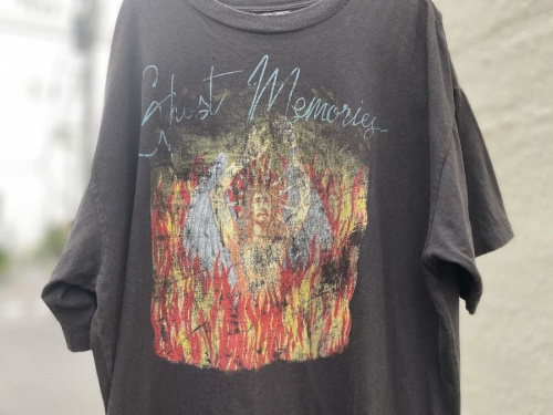 キリストプリントTシャツのメンズ