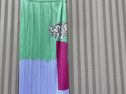 プリーツロングスカートのレディース