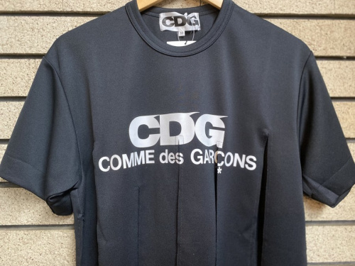 短冊カットソーのメンズ