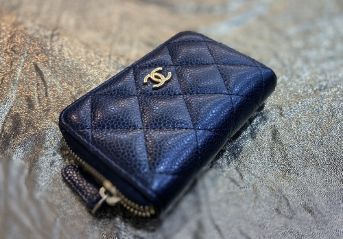 キャビアスキンマトラッセコインケースのレディース