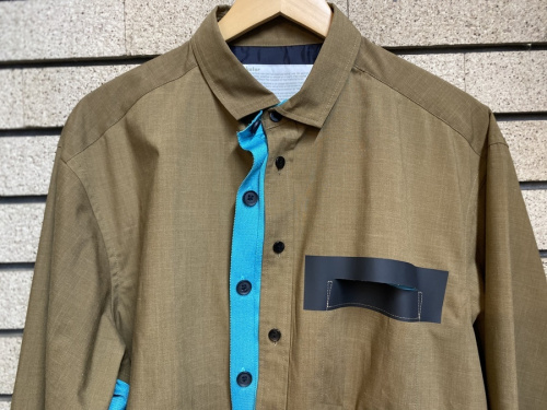 Woolly Taffeta Shirtのメンズ