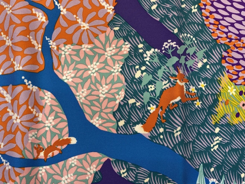 エルメスのプチカレ45 スカーフ