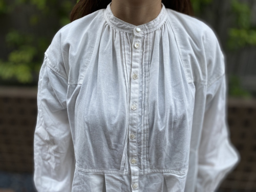 Hemp cotton embroidery dressのレディース