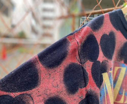 ©SAINT M××××××のheart tee