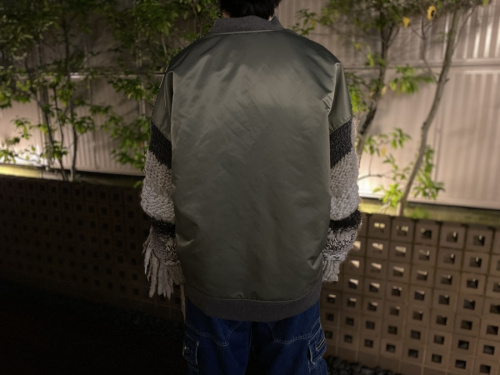 ディスカバード×メスラドサイジーのBIG MA-1 BLOUSON