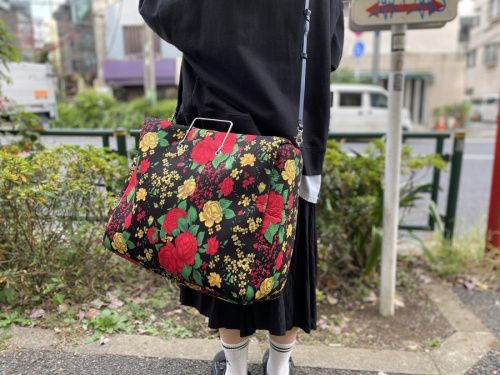 フローラルウィークエンドバッグのレディース