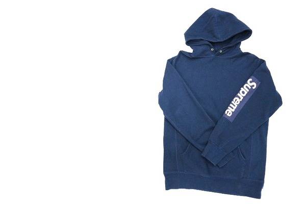 SUPREME（シュプリーム）】 2017SS Sleeve Patch Hooded Sweatshirt ...