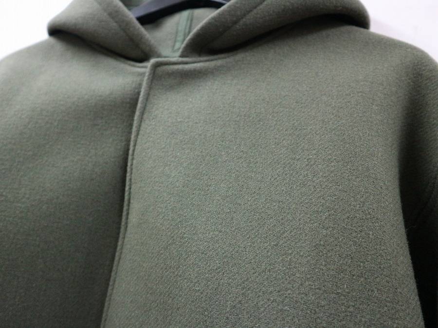 値下げ交渉可　AURALEE / HEVY MELTON HOODED COAT AURALEE HEAVY MELTON HOODED COAT A7AC04HM サイズ1 コート