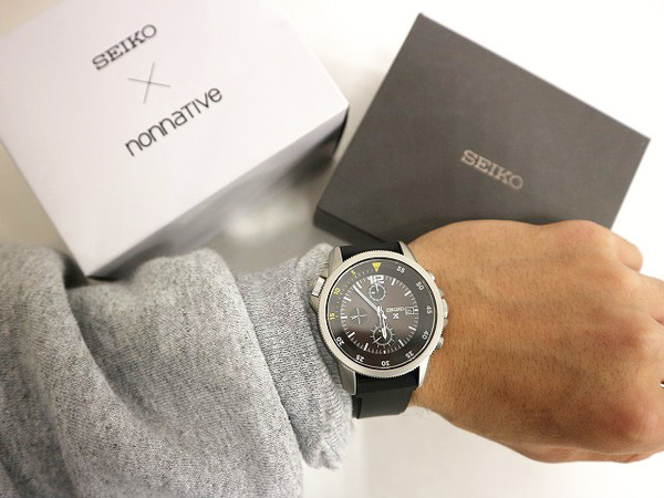 nonnative × SEIKO CHRONOGRAPH WATCH