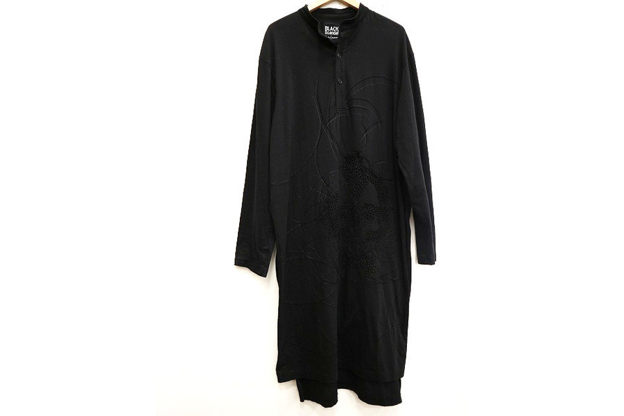 Yohji Yamamoto Black Scandal 19aw スカルシャツ BLACK Scandal Yohji Yamamoto(ブラックスキャンダル ヨウジ