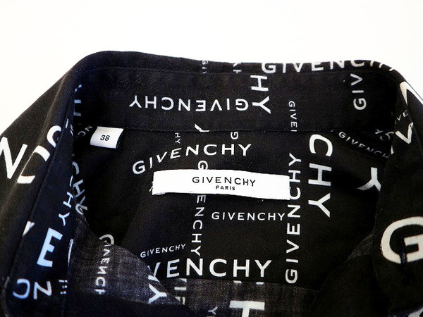 GIVENCHY／ジバンシィ】からオールオーバーロゴシャツ入荷です ...