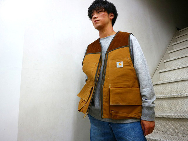 CarHartt／カーハート】からダック地ハンティングベスト入荷です