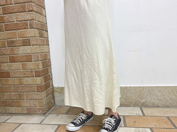 Plage semi flare H/S セミフレアシャツワンピース プラージュ