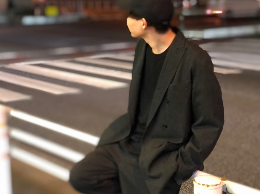 名作 COMOLI WOOL NYLON ウールナイロンダブルセットアップ