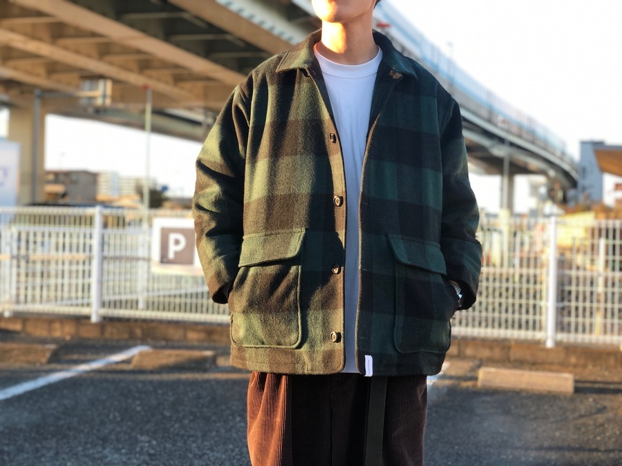 DECENDANT/ディセンダント】より”20AW” RAG MELTON JACKET入荷です