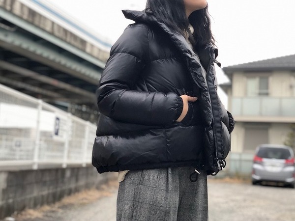 LITTLE BLACK/リトルブラック】からワイドダウンジャケット入荷です