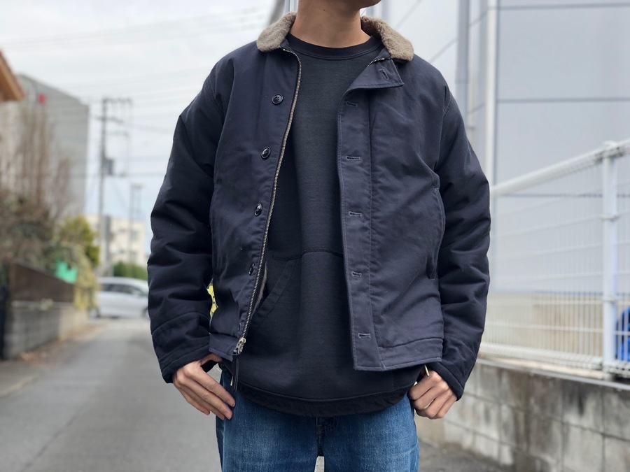 BUZZ RICKSON'S N-1 デッキジャケット NAVY