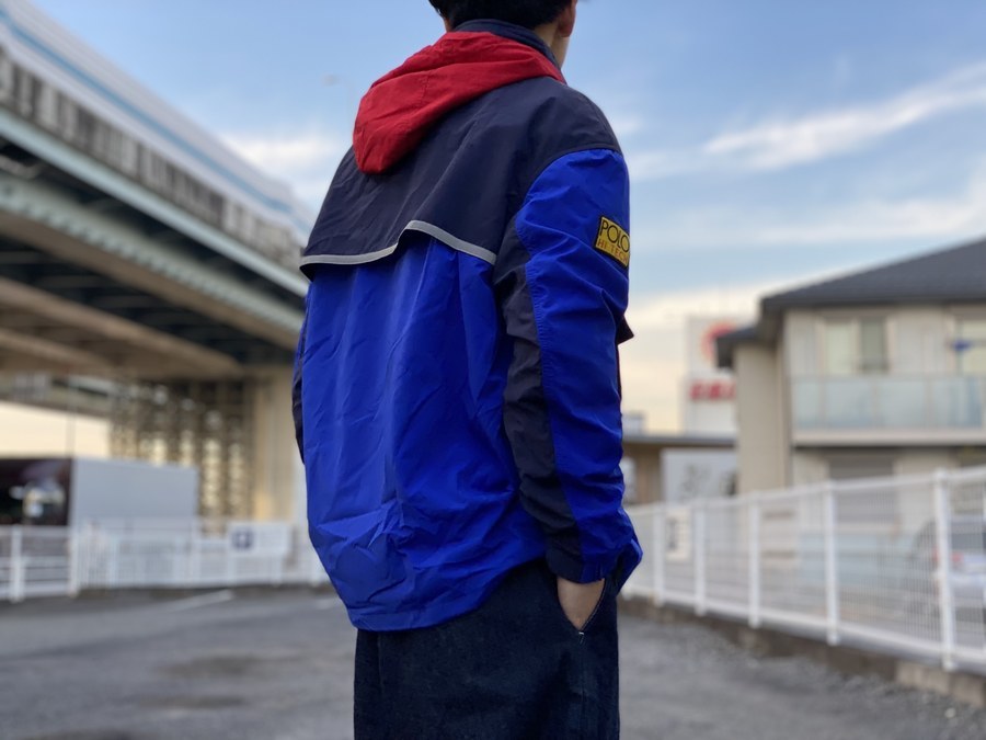 POLO RALPH LAUREN/ポロ・ラルフローレン】よりアノラックナイロン