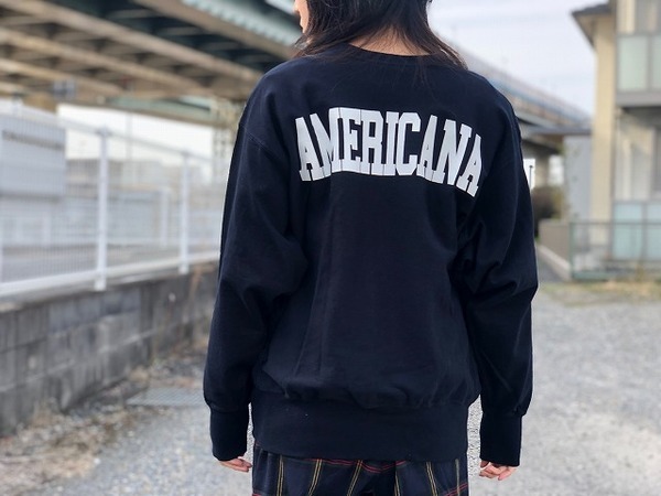 Americana/アメリカーナ】からBIGクルーネックスウェット2点買取入荷