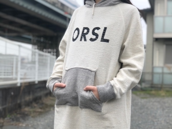 orSlow×BEAMS BOY/オアスロウ×ビームスボーイ】から フーディ ロング 