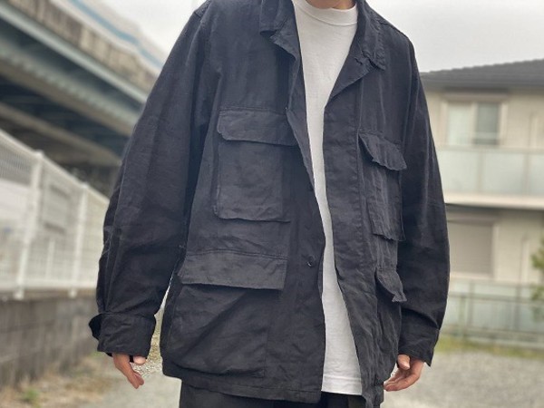 COMOLI  コモリ 21SS リネン BDUジャケット