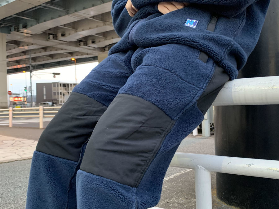 パンツLサイズ HELLY HANSEN × A.H フリースパンツ