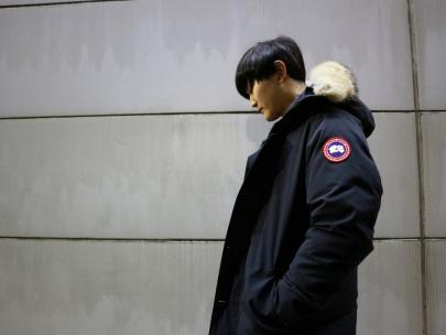 「レアアイテムのCANADA GOOSE 」