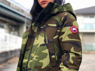 「インポートブランドのCANADA GOOSE 」