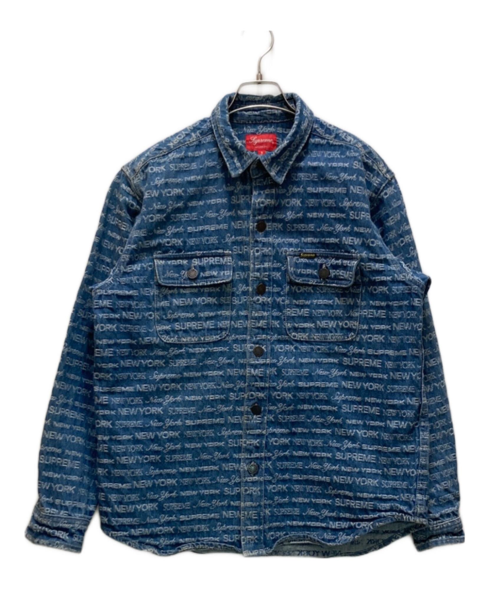 SUPREME / シュプリーム】マルチ タイプ ジャガード デニム シャツ 