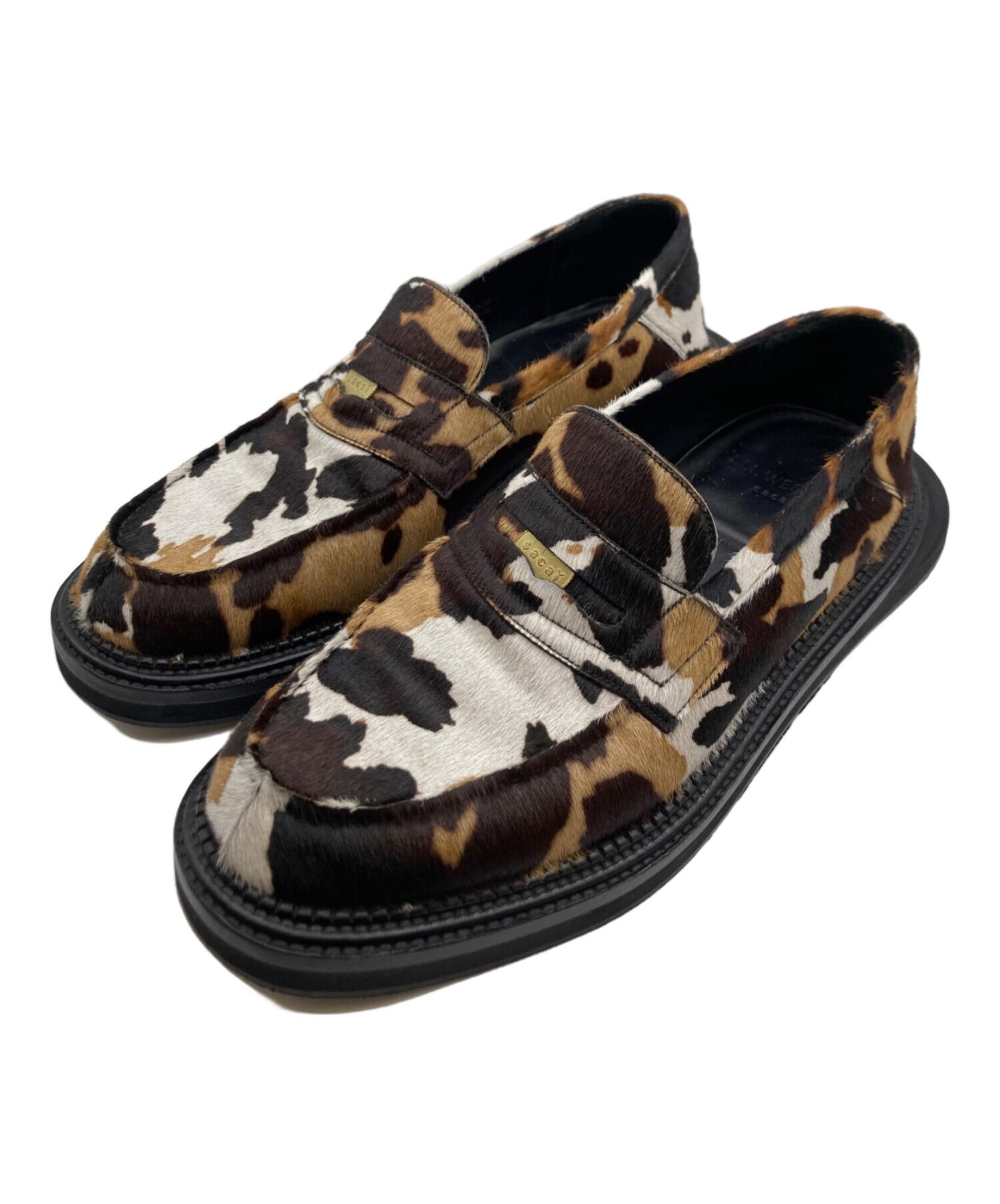 sacai × JM WESTON サカイ ウエストン ローファー J.M. WESTON × sacai / ジェイエムウエストン × サカイ】コラボ ハラコ