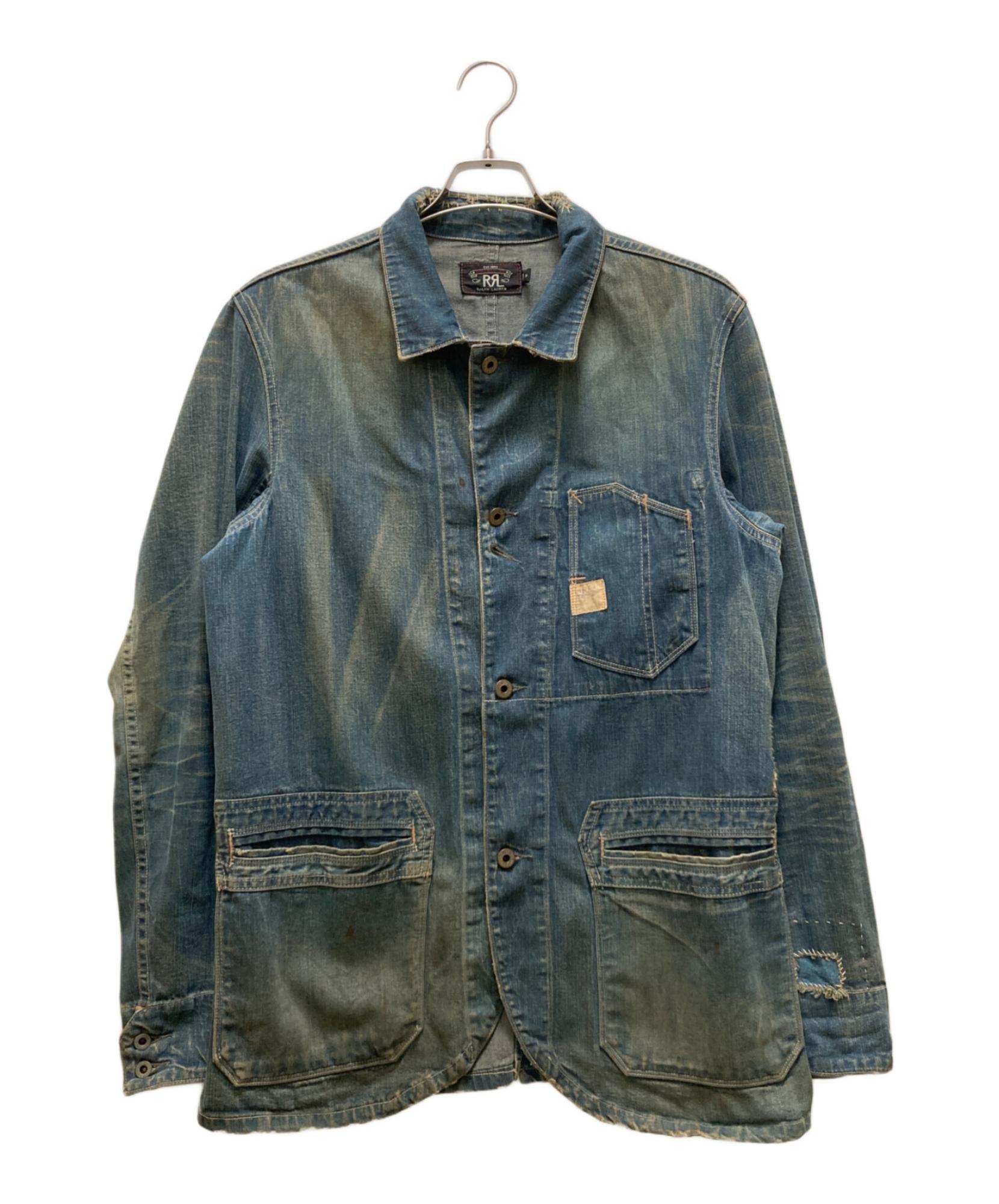 RRL / ダブルアールエル】ヴィンテージ加工デニムカバーオール | 40s