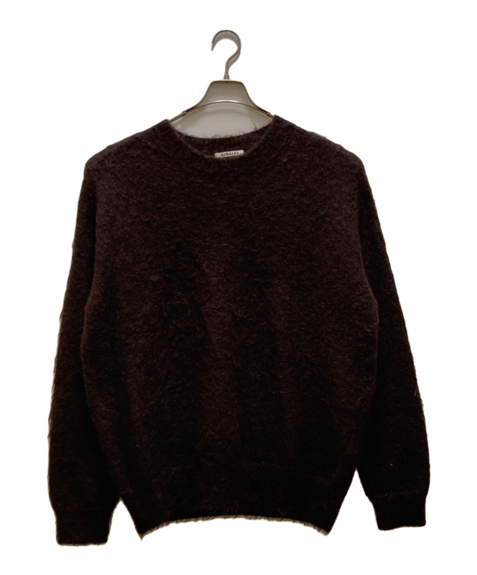 オーラリー【新品】 ニット AURALEE / オーラリー】BRUSHED SUPER KID MOHAIR KNIT P/O | 極上