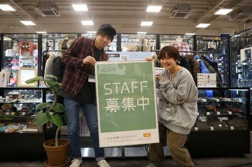 アルバイトの古着屋