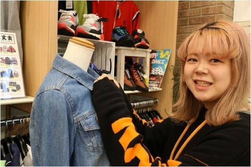 アルバイトのアパレル