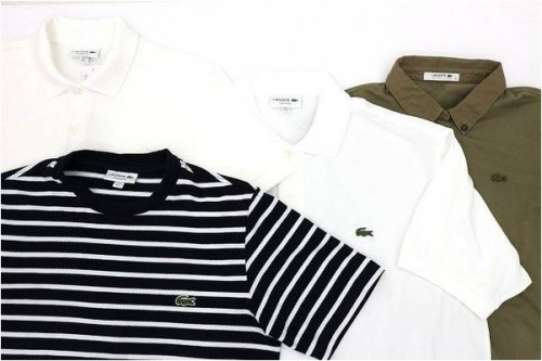 買取案内のラコステ