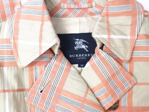 トレンチコートのチェック