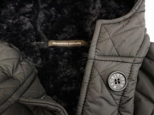 キルティングのコート