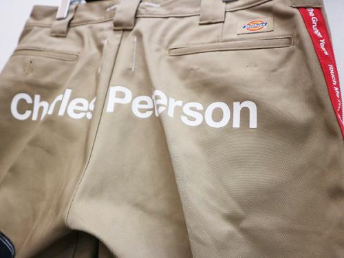 フォトパッチワークパンツの与野