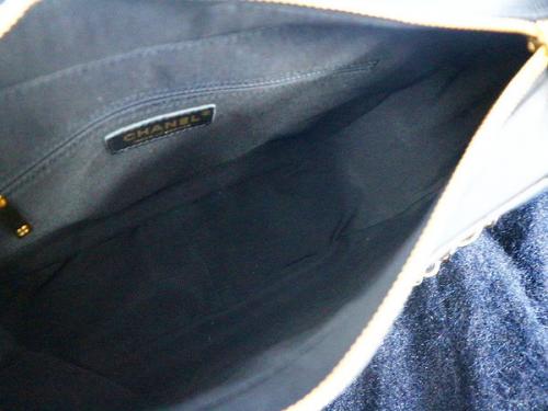 シャネルのキャビアスキンココマークワンショルダーバッグ