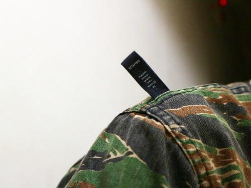 タイガーカモジャケットのミリタリー