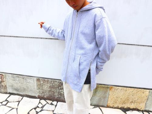 ラコステ×エムエムパリのコラボパーカー