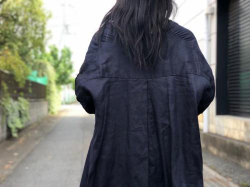 ワンピースのリネンワンピース